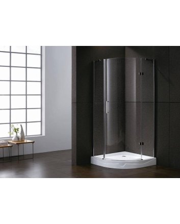 Sani DeLuxe Douchecabine kwartrond 1 deur 100