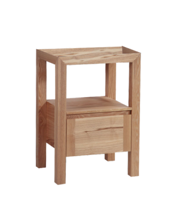 Sani DeLuxe Wood Eiken Robusta onderkast met greeplijst in korpus kleur  60