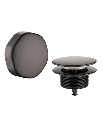 Doblar afbouwdeel badafvoer met overloop gunmetal