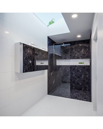 Mondiaz Cubb spiegelkast 150x70x16cm kleur talc met 3 deuren