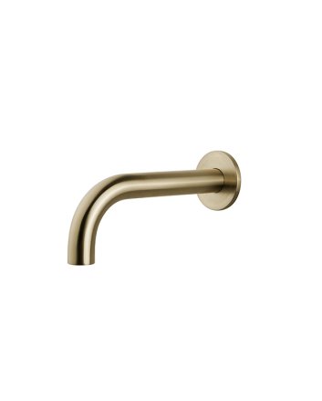inbouw-uitloop rond 25cm 1/2'' geborsteld messing
