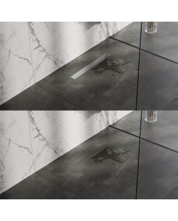 BRAUER Los multifunctioneel rooster 7 x 50 RVS geborsteld