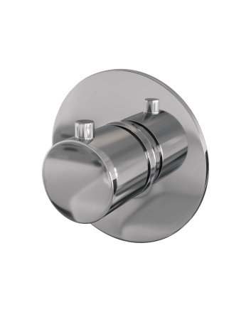 BRAUER Chrome Edition losse inbouwthermostaat met in- en afbouwdelen chroom
