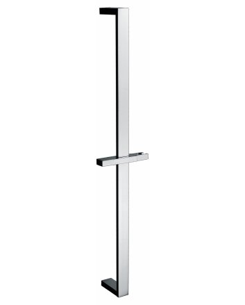 chroom messing glijstang+glijstuk vierkant 700mm