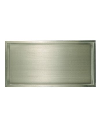 Sani DeLuxe Inbouw wandnis RVS 30x60x7 cm
