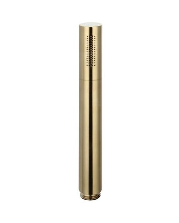 Sani DeLuxe Staafhanddouche Goud Geborsteld rond
