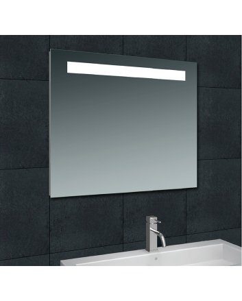 Tigris spiegel vierkant met LED 80 x 80 cm