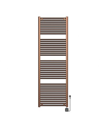 Elara elektrische radiator Smart WiFi 181,7 x 60 cm geborsteld brons koper PVD