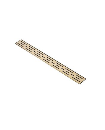 Sani DeLuxe Douchegoot rooster 100 cm Goud Geborsteld (zonder douchegoot)