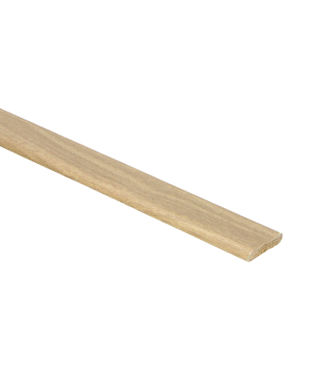 Plakplint stralende eik | 2.4 meter