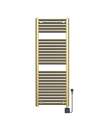Elara elektrische radiator Smart WiFi 118,5 x 45 cm geborsteld messing PVD