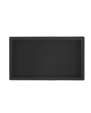 Demis inbouwnis 30 x 60 x 10 cm mat zwart