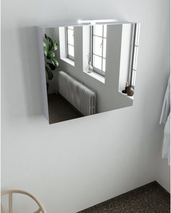 Mondiaz Cubb spiegelkast 80x70x16cm kleur cale met 2 deuren