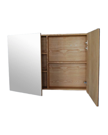 Sani DeLuxe Wood Eiken spiegelkast zonder verlichting 100