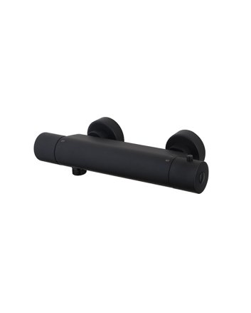 Eco Cool-Touch thermostatische douchemengkraan mat zwart
