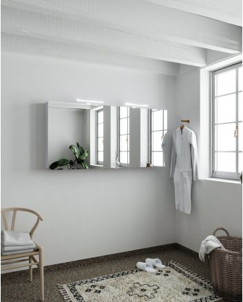 Mondiaz Cubb spiegelkast 150x70x16cm kleur cale met 3 deuren