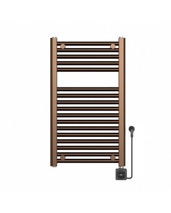 Elara elektrische radiator Smart WiFi 76,6 x 45 cm geborsteld brons koper PVD