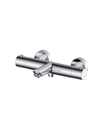 Sani DeLuxe Badmengkraan opbouw thermostatisch rond Chroom