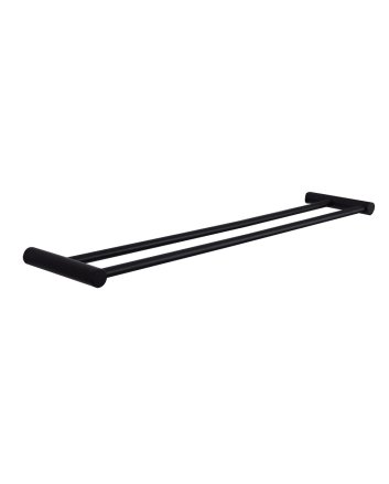 Ida dubbele handdoekrek 60cm zwart