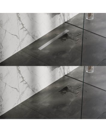 BRAUER Los multifunctioneel rooster 7 x 70 RVS geborsteld