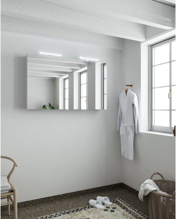 Mondiaz Cubb spiegelkast 120x70x16cm kleur cale met 2 deuren