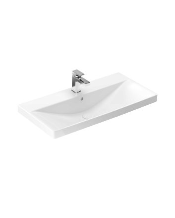 Hunk & Müeller Alba Inbouw Wastafel (81x40cm)