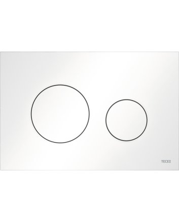 Tece Loop Bedieningspaneel - Wit