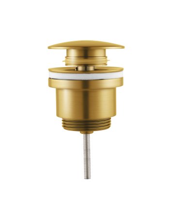 Eco Elegance Clickwaste Push-Up 5/4 Overloop - Geborsteld Goud