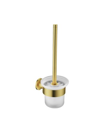 Eco Elegance Wc Borstel+Houder Geborsteld Goud