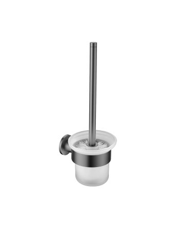 Eco Elegance Wc Borstel+Houder Gun Metal