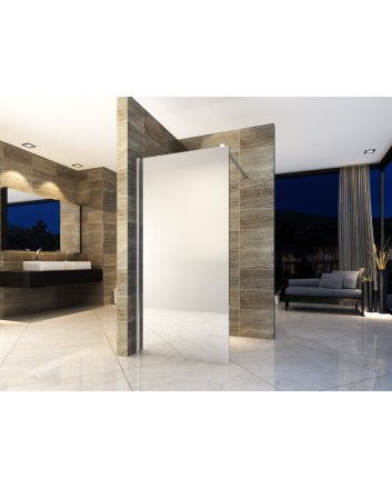 Eco Elegance Inloopdouchewand Spiegelglas 8mm (90x200cm)
