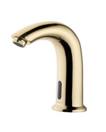 Eco Elegance Sensorkraan, Enkel Koud Water - Goud