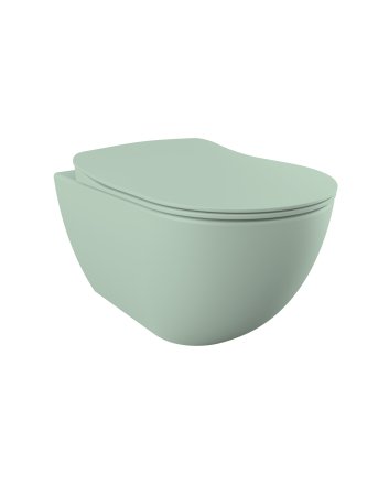 Hunk & Müeller Rimoff Ophang Wc Zonder Bidet - Nijlgroen