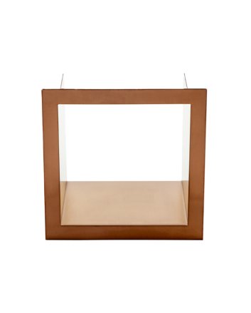 Eco Elegance inbouw reserve rolhouder - kleur koper model - (140x660x120mm)