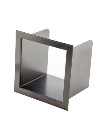 Eco Elegance inbouw reserve rolhouder - kleur gun metal model - (140x660x120mm)