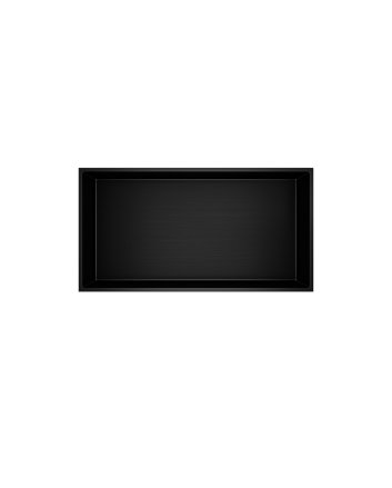 Eco Elegance Inbouwnis (300x600x100mm) - Mat Zwart
