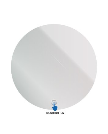 Eco Elegance Omega Ronde Ledspiegel (Ø100cm)