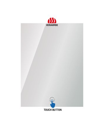 Eco Elegance Queen Ledspiegel Met Verwarming (80x60cm)