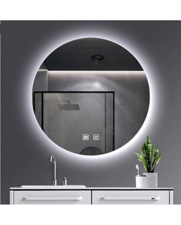 Eco Elegance Ledspiegel Rond Omega Ø60cm Heating