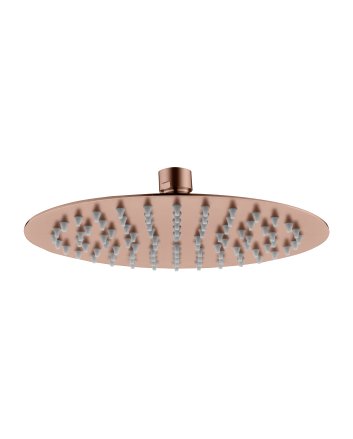 Eco Elegance Rond Rainshower Geborsteld Koper