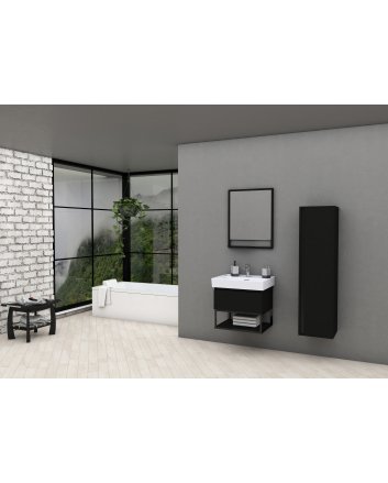 Eco Elegance Sharp Onderkast (60cm) - Mat Zwart