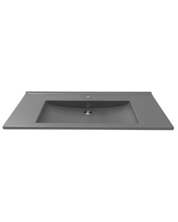 Hunk & Müeller Keramische Wastafel (100cm) - Antraciet