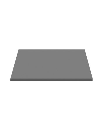 Eco Elegance Wastafeltablet Mdf (76.4x45.5x2.6 Cm) - Mat Grijs