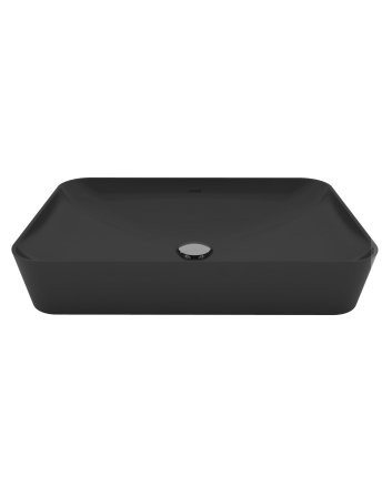 Hunk & Müeller Ultra Keramische Opbouw Wastafel (60x40cm) - Mat Antraciet