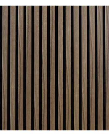 Sonorix Elite 240×60 cm Walnoot Akoestisch Wandpaneel