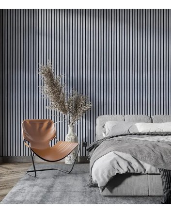 Sonorix Elite 280×60 cm Grijs Oak Akoestisch Wandpaneel