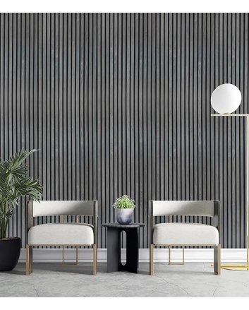 Sonorix Foundation 280×60 cm Zwart Akoestisch Wandpaneel