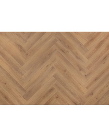 Floer Walvisgraat plak pvc - Narwal Nootbruin