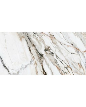 ITT Calacatta paonazzo hoogglans vloertegel 120x120 white