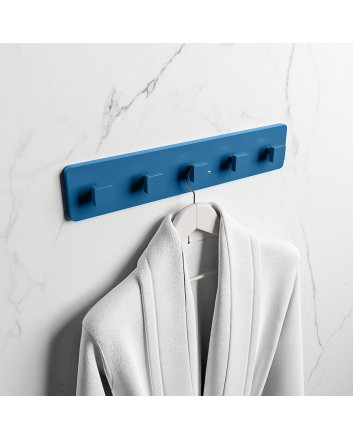 Mondiaz Easy Handdoekhaakjes 45cm solid surface kleur Jeans